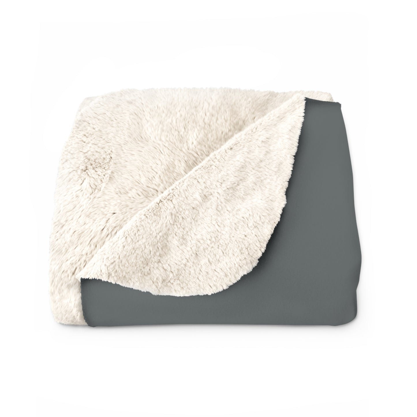 HOMEISWHEREMYDOGIS Sherpa Fleece Blanket Home