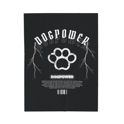 DOGPOWER Plush Decke