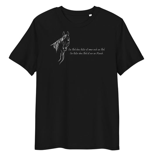 Nur ein Mensch-Bio-Baumwoll-T-Shirt