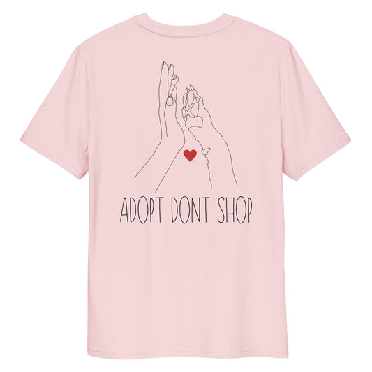 ADOPT DONT SHOP HandnPaw Bio-Baumwoll-T-Shirt