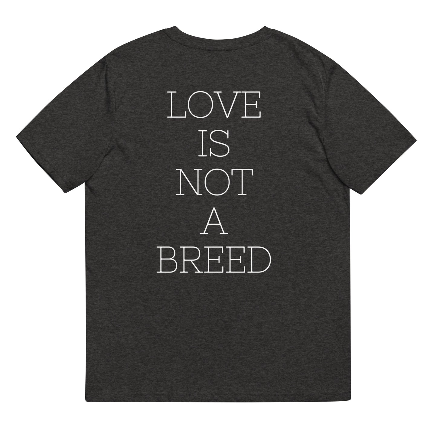 LOVE T-Shirt dunkel Bio-Baumwolle
