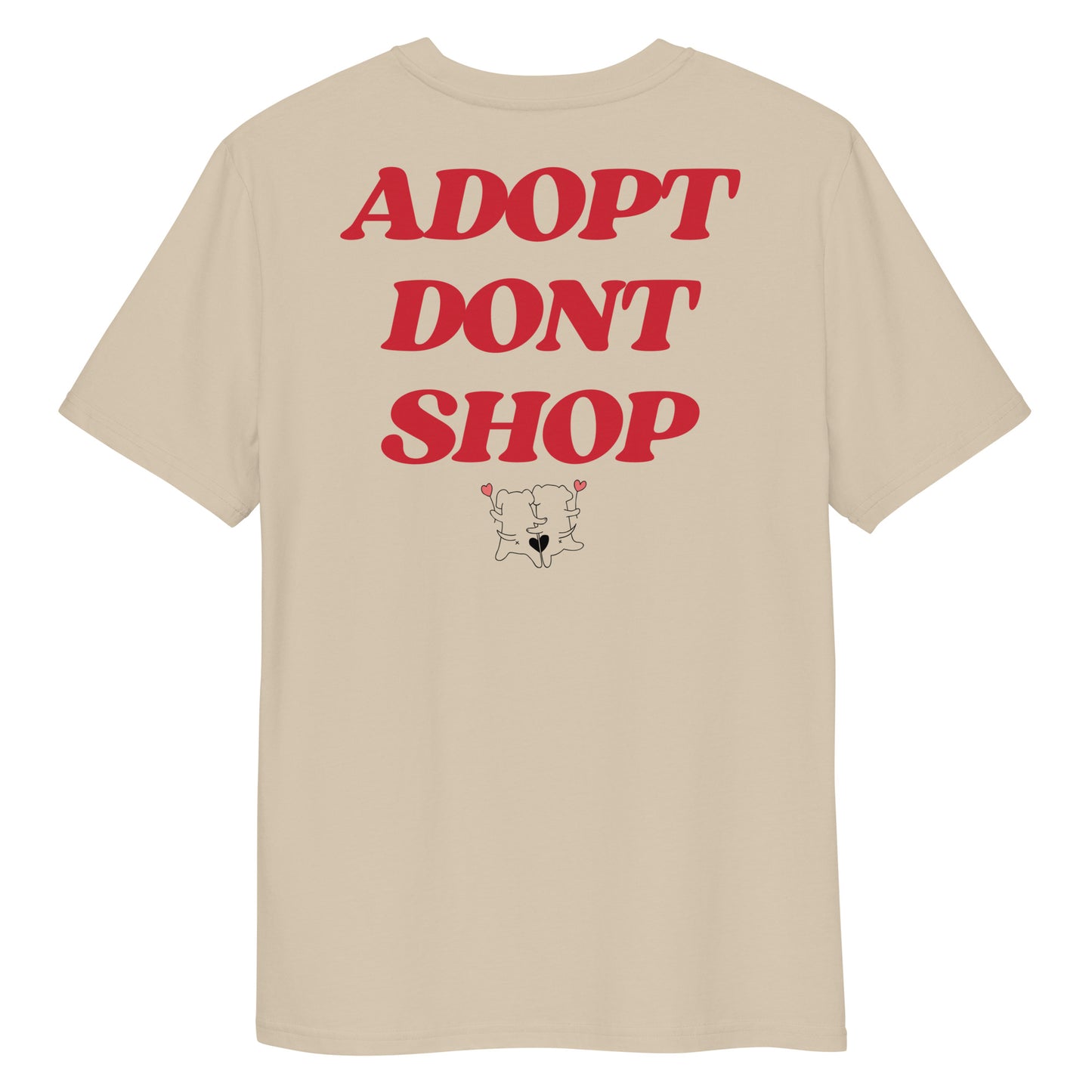 ADOPT DONT SHOP RedLove Bio-Baumwoll-T-Shirt