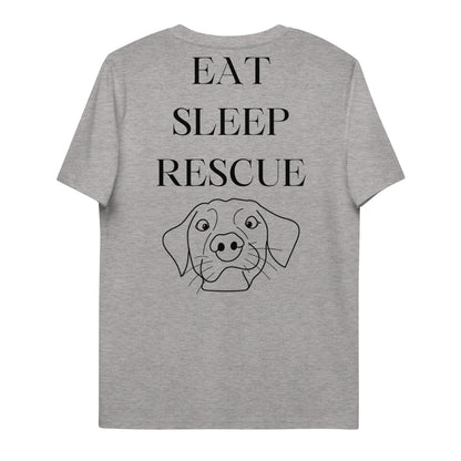 EATSLEEPRESCUE Bio-Baumwoll-T-Shirt