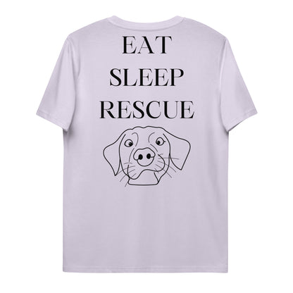 EATSLEEPRESCUE Bio-Baumwoll-T-Shirt