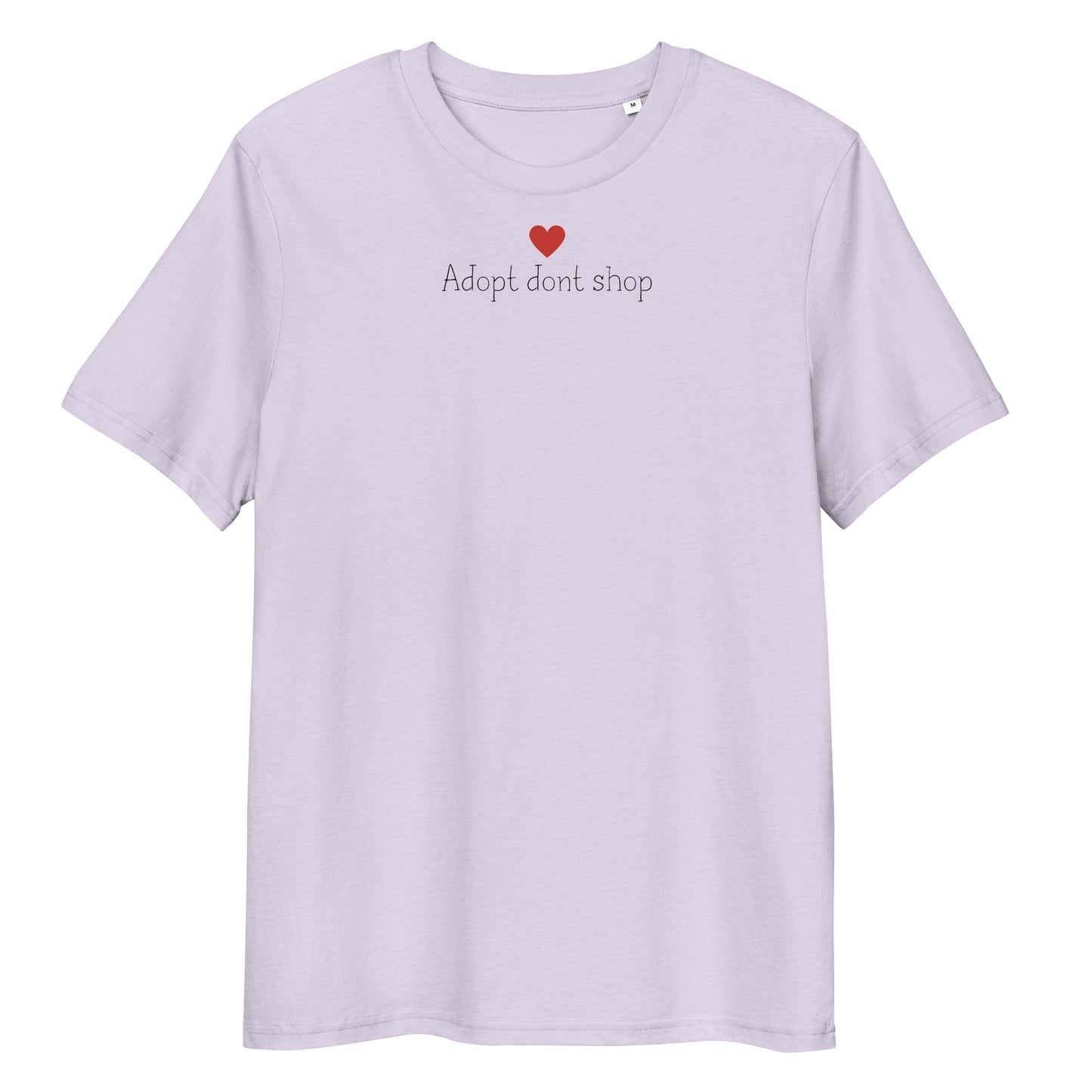 Rescued is my fav breed / Adopt dont shop Bio-Baumwoll-T-Shirt
