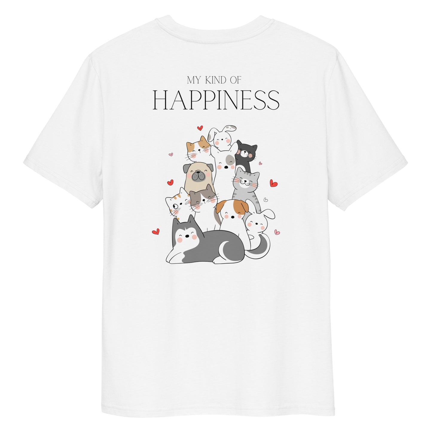 MY KIND OF HAPPINESS Bio-Baumwoll-T-Shirt
